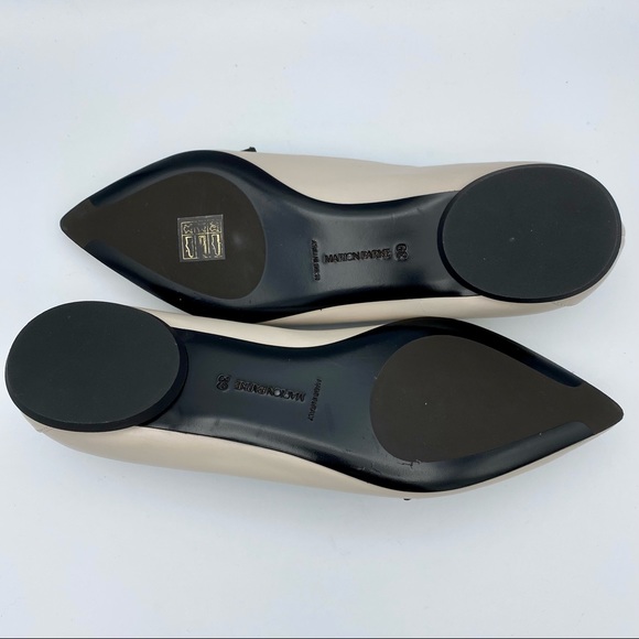 💗Marion Parke Natalie Leather Pointed Toe Flat Loafer - Picture 10 of 10